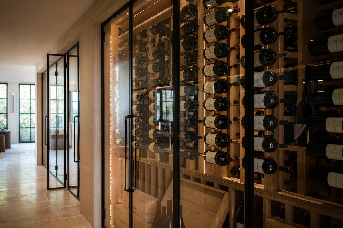 Réalisation de cave à vin sur mesure signée Caveonis